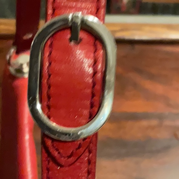 GUCCI x TOM FORD Blondie Calfskin Flap Siren Red Shoulder Bag - Picture 9 of 16